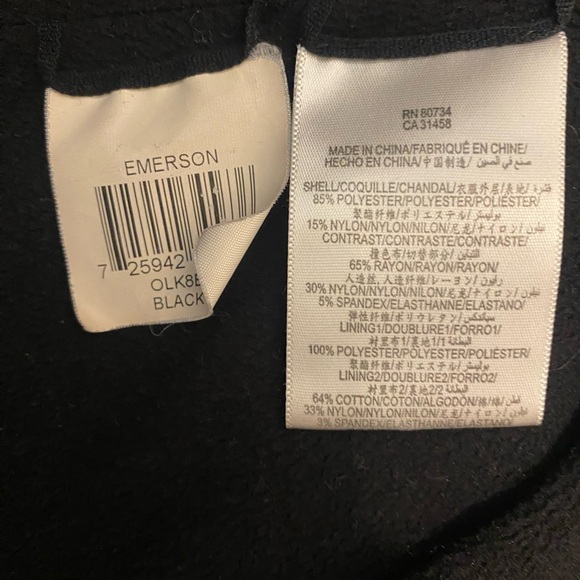 BCBG EMERSON MOTO COAT MEDIUM BLACK - Picture 4 of 6